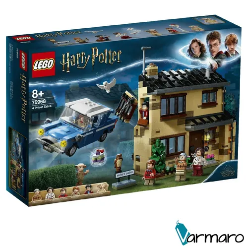 LEGO Harry Potter Ligusterweg 4 (75968) NEU & OVP - Steckbausteinset mit 797 Teilen für kreative Bauprojekte, inkl. Elementetrenner. Ideal für Fans von Harry Potter und magischen Abenteuern.