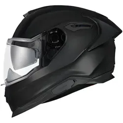 Nexx Y.100R Fullblack Helm, schwarz, Größe S für Männer - Motorradhelm mit POLYFUSION Schale und patentiertem EPS Glue Less System. Ausgestattet mit X-SWIFT Visier für schnellen Austausch, ideal für den modernen Biker.