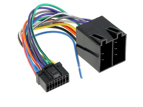 Radioadapter für Alpine auf ISO CDA CDE CDM 16-polig 22x10mm Autoradio Adapter