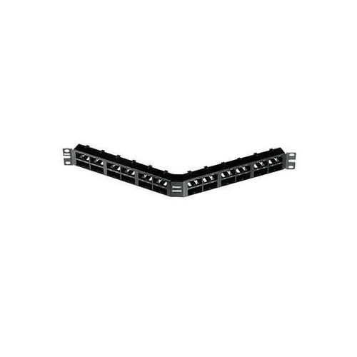 Panduit CPA48HDBL Kupfer Patch-Panel 48-Ports - Hochwertiges 48-Port Patch-Panel für 19 Zoll Einbau, ideal für eine effiziente Netzwerkverkabelung. Robuste Bauweise in schwarz sorgt für Langlebigkeit und Stabilität.