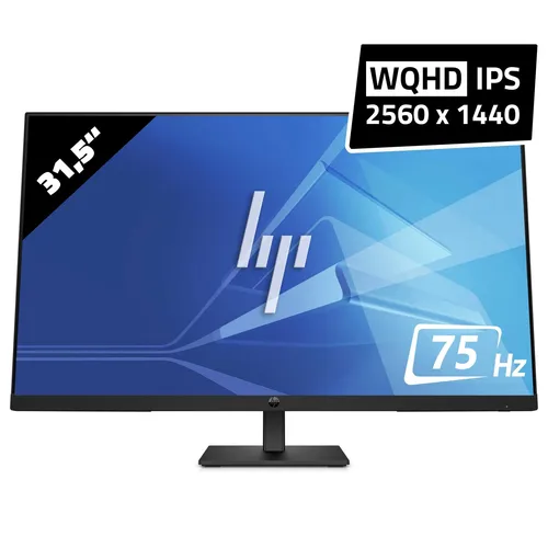 HP P32u G5 - 2560 x 1440 - WQHD | 31,5 Zoll - 5 ms - Schwarz