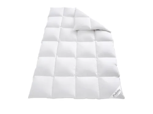 Balette Premium Daunen-Kassettenbettdecke Elegance 155 x 220 cm - Erleben Sie den Komfort der Balette Premium Daunen-Kassettenbettdecke Elegance! Diese kuschelige Decke bietet eine hochwertige Füllung und eignet sich perfekt für das ganze Jahr.