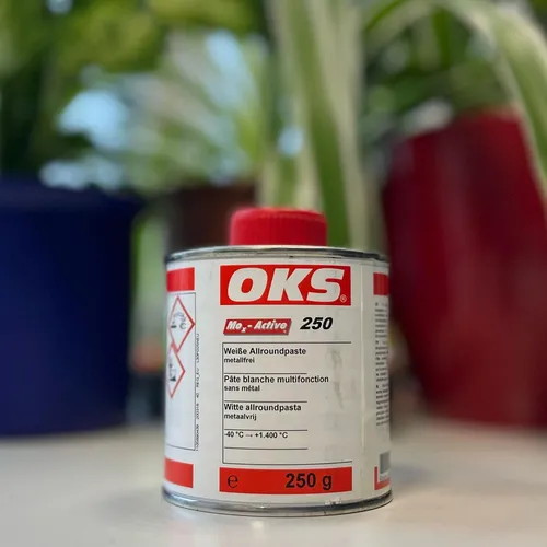 OKS 250 Weiße Allround Paste 250g - Hochbelastbare, metallfreie Paste für vielseitige Anwendungen, ideal für Reparaturen und Wartung in verschiedenen Branchen.