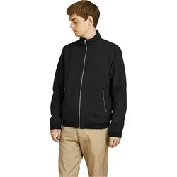 JACK & JONES JJERUSH Harrington Bomber NOOS - Funktionsjacke mit wasserabweisendem Material, ideal für windige Tage und umweltfreundlich durch 100% recyceltes Polyesterfutter.