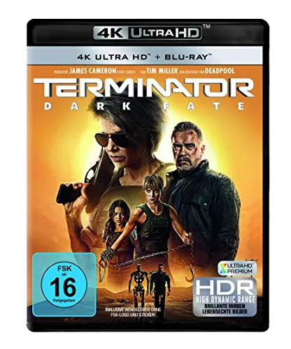 Terminator: Dark Fate 4K,1 UHD-Blu-ray + 1 Blu-ray: USA