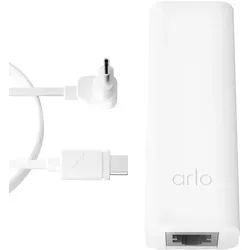 Arlo Powerover Internet (PoE) Adapter | Zuverlässige Stromversorgung für Arlo Geräte - Stellen Sie eine stabile Verbindung für Ihre Arlo Geräte her. Der PoE-Adapter sorgt für kontinuierliche Stromversorgung und Internet über ein Kabel. Kompatibel mit Essential 2 Indoor/Outdoor 2K und HD. Offizielles Zubehör von Arlo.