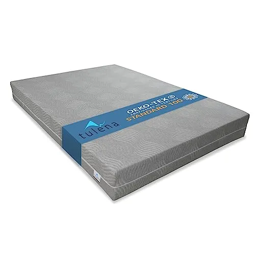 TULENA Matratzenbezug 140x200 cm Grau – Waschbarer Reißverschluss Bezug aus Viscose - Schützender Matratzenbezug für mehr Hygiene und Komfort. Der Bezug ist bis 40 °C waschbar und hält Staub sowie Schmutz fern. Ideal für Schlafzimmer, Hotels oder Pensionen – für einen erholsamen Schlaf mit geprüfter Qualität.