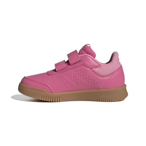 adidas Unisex Kinder Tensaur Hook and Loop Shoes - Sneaker mit regulärer Passform, aus Synthetikleder und Textilfutter, ideal für aktive Kinder, mit abriebfester Gummiaußensohle und mindestens 50% Recycling-Anteil im Obermaterial.
