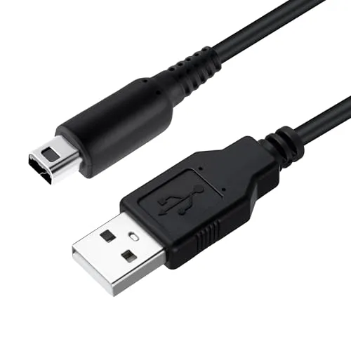 Mcbazel USB Ladekabel für Nintendo DSi/3DS/2DS inkl. New Modelle und XL Versionen, 1.2M