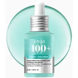Anua PDRN + Hyaluron 100 Serum - Feuchtigkeitsspendendes Serum mit 11 Hyaluronsäuretypen für intensive Hydration und ein verbessertes Hautbild. Ideal für die tägliche Pflege und ein strahlendes Finish.
