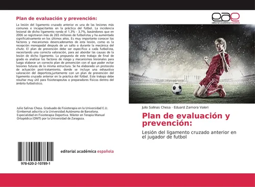 Plan de evaluación y prevención: Julio Salinas Chesa