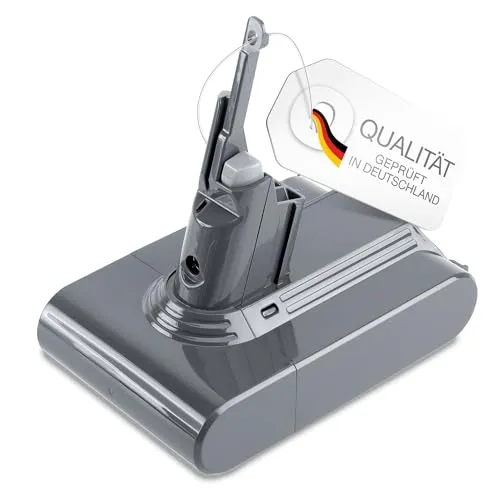 CELLONIC Akku für Dyson V7 Origin, Motorhead, Trigger, +, SV11 - Ersatzakku für Dyson V7 mit 2500mAh, perfekte Passform und lange Lebensdauer. Hochwertiger Lithium-Ionen Akku für zuverlässige Leistung und kostengünstige Alternative zur Geräteersetzung.