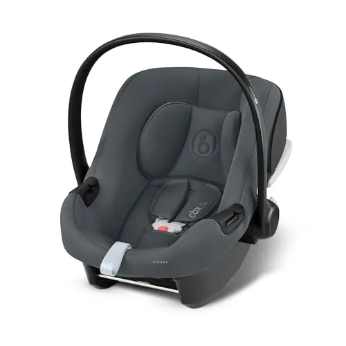 CYBEX Babyschale Aton B2 i-Size inkl. Base One - B Ware - Auto-Kindersitz mit Isofix, sicher und komfortabel für Ihr Baby, ideal für die ersten Autofahrten.