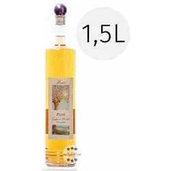 Berta Piasì Grappa Brachetto Invecchiata 1,5 l - Grappa aus dem Piemont, weich und harmonisch im Geschmack, ideal für Genießer. Entdecken Sie Berta Piasì zu einem Top-Preis bei mySpirits.eu.