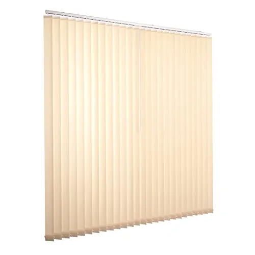 Ventanara Lamellenvorhang Komplettset 89mm - beige (tageslicht) - Komplettset für Wand- und Deckenmontage mit schnurloser Bedienung. Kinderleicht kürzbar in Breite und Höhe. Hochwertige Lamellen aus Aluminium und Polyester für stilvollen Sichtschutz.