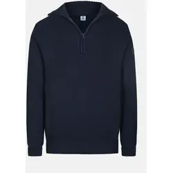 HANSEHELD Troyer aus Merino Wolle - GOTS zertifiziert, Made in Germany - Klassischer Strickpullover aus hochwertiger Merino Wolle, nachhaltig und umweltfreundlich, ideal für stilvolle und warme Outfits.
