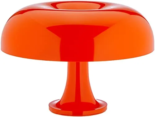 Artemide Nessino Leuchte, Ø32 H 22,3cm, orange - Stimmungslichter - Die Nessino Leuchte vereint modernes Design mit retro Charme und sorgt für stimmungsvolles Licht in jedem Raum.