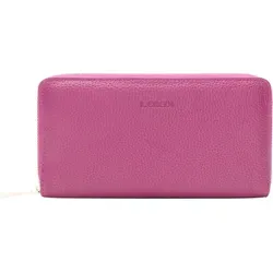 L.CREDI Raphi Zip Around Geldbörse in Berry - Elegante Begleiterin - Entdecken Sie die L.CREDI Raphi Geldbörse in zeitloser Eleganz. Mit RFID-Schutz, 8 Kartenfächern und Zipper-Verschluss für perfekten Überblick und Sicherheit im Alltag.