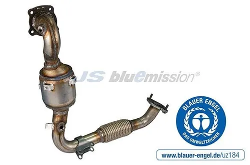 HJS 96 15 5075 Katalysator für Ford Focus III - Katalysator mit Anbauteilen, einfach zu ersetzen und ideal für Ford Focus III Euro 5/Euro 6. Sichern Sie sich eine optimale Abgasreinigung!