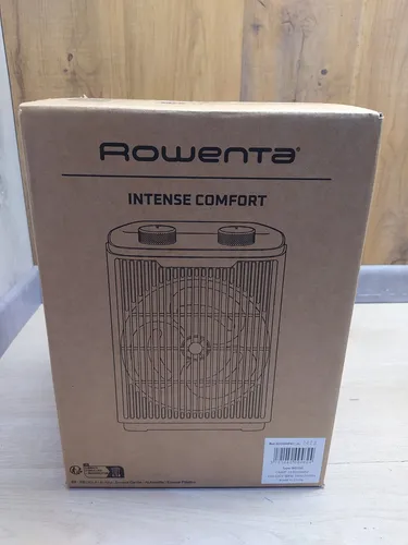 Rowenta Instant Comfort Compact 2000 Heizlüfter - Elektroheizkörper mit kompakten Abmessungen, 2 Leistungsstufen und Thermostat für flexibles Heizen und maximale Temperaturkontrolle.