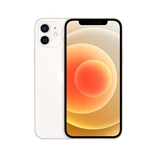 Apple iPhone 12 - 128GB, Weiß (Generalüberholt) mit modernem Design und leistungsstarker Kamera für beeindruckende Fotos
