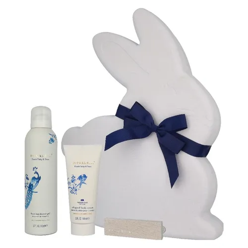 Rituals Pflege-Geschenkset Amsterdam Collection - 3-teiliges Oster-Geschenkset mit Yuzu-Tulpen-Duft in stilvoller Hasenbox, ideal für besondere Anlässe und zur Verwöhnung.