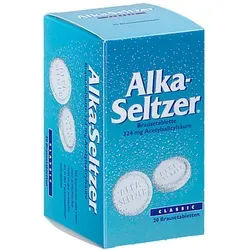 Alka-Seltzer Classic 20 ST - Arzneimittel zur Linderung von Schmerzen und Fieber, ideal für schnelle Erleichterung. Die Brausetabletten lösen sich schnell in Wasser auf und sind leicht einzunehmen.