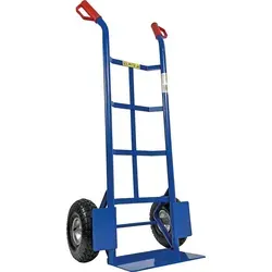 HBH Profi Sackkarre TK320LU - Schwerlast Sackkarre mit 320 kg Tragkraft - Die HBH Sackkarre TK320LU ist perfekt für schwere Transportaufgaben. Mit hochwertigen Lufträdern für unebene Böden und einem stabilen Stahlrohrrahmen bietet sie Sicherheit und Komfort beim Transport.
