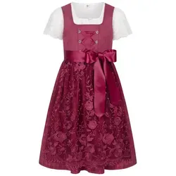 Nübler Dirndl Kinderdirndl Gundi in Beere von Nübler lila 164