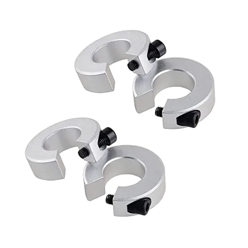 CNCMANS Linearschienensicherungsring 4Pcs SBR16 Anschlagsicherungsring, Sicherungsring Aluminiummaterialisolierung für Linearführungsschiene mit 16 mm Durchmesser