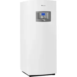 Junkers Bosch Sole/Wasser Erdwärmepumpe Supraeco T STE 170-1, 17,0 kW - Effiziente Sole/Wasser-Wärmepumpe für hohen Heizkomfort und Warmwasserbereitung. Kompakt, nahezu wartungsfrei und mit hocheffizienten Komponenten ausgestattet – perfekt für beengte Räume.