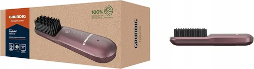 Grundig Glätteisen HB 6450 – Kabelloses Infrarot-Glätten in Rot - Kabelloses Glätteisen mit Infrarot-Technologie für schnelles und schonendes Glätten. Ideal für perfekten Style ohne Kabelsalat.
