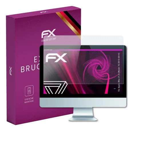 atFoliX Panzerfolie für Apple iMac 21,5 (Model 7G 2012-2014) 9H Schutzpanzer