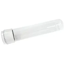 Aquaristikwelt24 UVC Quarzglas für Teichfilter CPF-10000 CPA-10000 - Hochwertiges Ersatzquarzglas für Teichfilter CPF-10000 und CPA-10000. Einfacher Austausch garantiert, um die Filterleistung optimal aufrechtzuerhalten. Länge: 21,5 cm, Durchmesser Sockel: 4,8 cm.