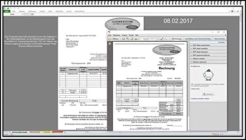 Rechnungsprogramm Rechnungssoftware mit City Tax und Kurtaxe für Hotel Herberge Pensionen Ferienwohnung Rechnungen erstellen Rechnungsdruckerei