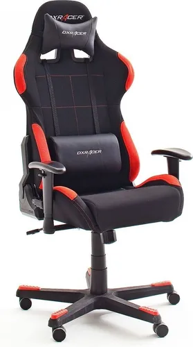 DXRacer Gaming Stuhl Formula Serie - Größe L, OH-FD01-NR, Wipp-Mechanik für flexible Sitzposition und optimalen Komfort