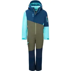 Trollkids Kinder Hallingdal Schneeanzug - Größe 116, blau - Overalls für Kinder, wasserdicht und warm, ideal zum Skifahren und Spielen im Schnee.