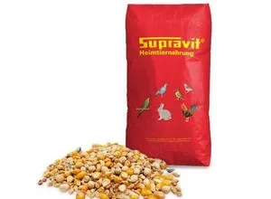 Supravit Taubenfutter 25 kg – Hochwertige Körnermischung für Tauben - Ideal als nahrhaftes Ganzjahresfutter für Tauben. Diese ausgewogene Mischung aus sorgfältig ausgewählten Saaten und Getreide sorgt für eine abwechslungsreiche Ernährung und unterstützt die Fütterungsansprüche von Ziertauben und Brieftauben.