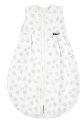 Alvi Schlafsack Baby Mäxchen light – atmungsaktiver Sommerschlafsack aus 100% Baumwolle - Der Alvi Schlafsack für Babys sorgt für angenehme Nächte in warmen Sommermonaten. Mit einem langen Reißverschluss und aus hochwertigem Baumwoll-Jersey gefertigt, bietet er Komfort und Bewegungsfreiheit. Waschbar bis 60°C.