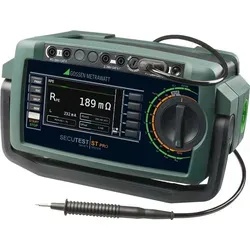 Gossen GOSS SECUTEST ST PRO COMFORT Prüfgerät mit Bluetooth - Multimeter für Elektroinstallation, CAT II 250V, mit Bluetooth-Funktion für einfache Datenübertragung und komfortable Nutzung.