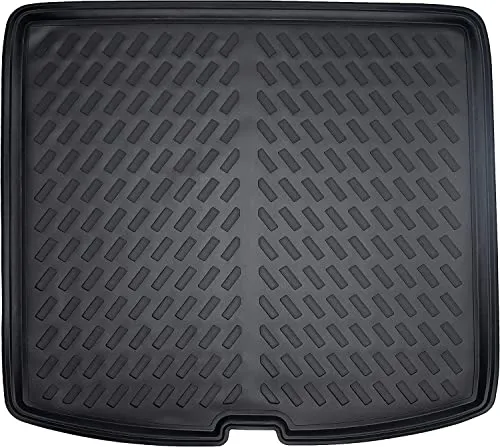 ELMASLINE 3D Gummi Kofferraumwanne für VW TIGUAN Allspace II - Kofferraummatte für VW TIGUAN Allspace II (2016-2025), passgenau, schützt vor Wasser und Schmutz mit extra hohem Rand und rutschhemmender Oberfläche.
