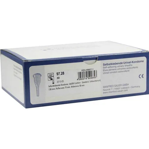 Kondome Comfort selbstklebend 97 - 30 Stück - Inkontinenzeinlagen mit selbstklebender Technologie für sicheren Halt und Komfort, ideal für aktive Lebensstile.