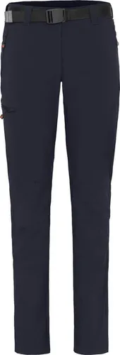 Bergson Outdoorhose TERRA (slim) Damen Winter-Wanderhose - Wärmende, elastische Winter-Wanderhose für Damen in Nachtblau, optimal für Outdoor-Aktivitäten und komfortable Passform.
