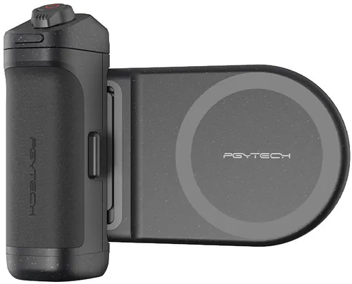 PGYTECH MagCam Phone Grip Black - Action Cam Zubehör für Videografie, bietet sicheren Halt und ermöglicht kreative Aufnahmen mit deinem Smartphone.