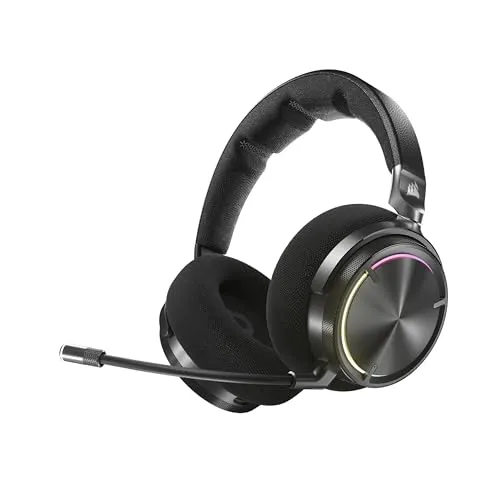 CORSAIR Virtuoso Max Wireless - Over-ear Gaming Headset, erstklassiger Klang und komfortable Passform für stundenlanges Gaming