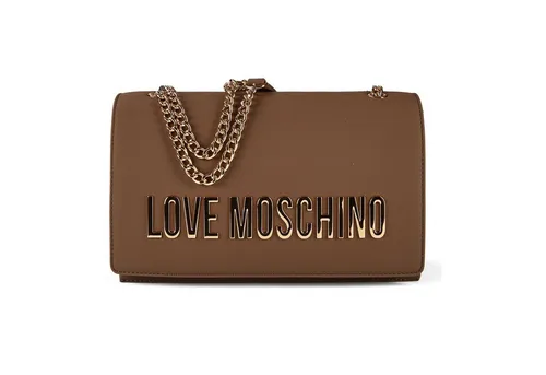 Love Moschino Handtasche Bold Love 26 x 16 x 9.5 - Modische Handtasche aus Kunstleder mit auffälligen Kettendetails und Prints, perfekt für jeden Anlass und ein echter Blickfang. Ideal für stilbewusste Frauen, die Akzente setzen möchten.