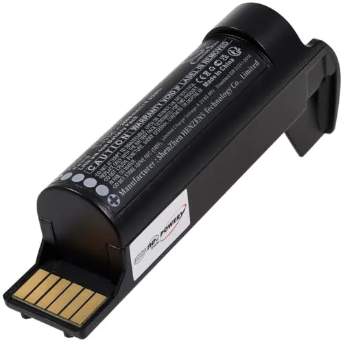Powery Akku für Zebra DS22 DS2278 - 2600 mAh - Standard-Akkus für Zebra DS22 DS2278, leistungsstarker 2600 mAh Li-Ion Akku für längere Betriebszeiten und zuverlässige Leistung.