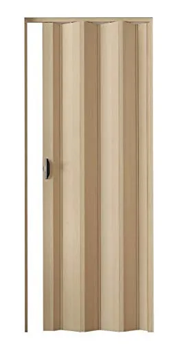 Kunststoff - Falttür wildeiche natur gebleicht mit 3D Druck "NEUE DESIGN HOLZ FARBE" TOP-Qualität,