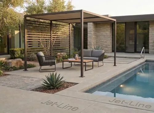 Gartenpavillon Amun 3x4m antrazit - Pavillon aus hochwertigem Aluminium, wetterfest und ideal für stilvolle Entspannung im Garten.