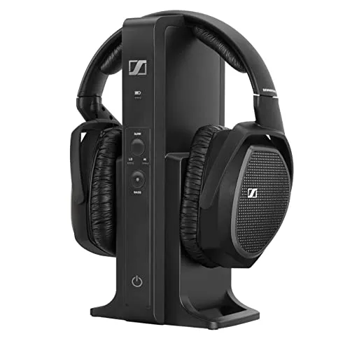Sennheiser RS 175 - Drahtloser Over-Ear-Kopfhörer mit Bassverstärkung, ideal für beeindruckendes Heim-Entertainment und flexible Nutzung bis zu 100 Meter